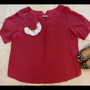 Italian Brand Fusioni Blouse Pink Size XL